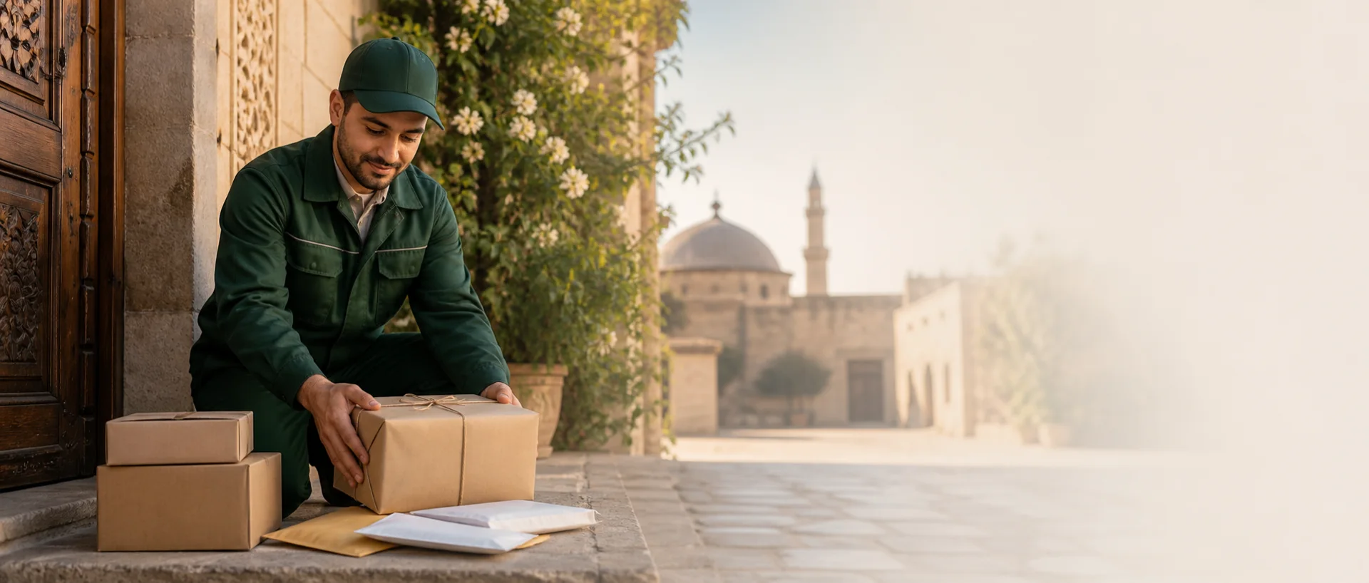 التوصيل والتجارة عبر البريد السوري